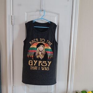 Stevie Nicks GYPSY THAT I WAS Tank Top